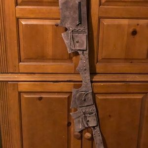 Suede Pocket / Utility Hip Belt